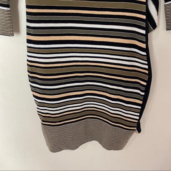 Karen Millen Asymmetrical Ruffle Fitted Dress - Picture 4 of 12